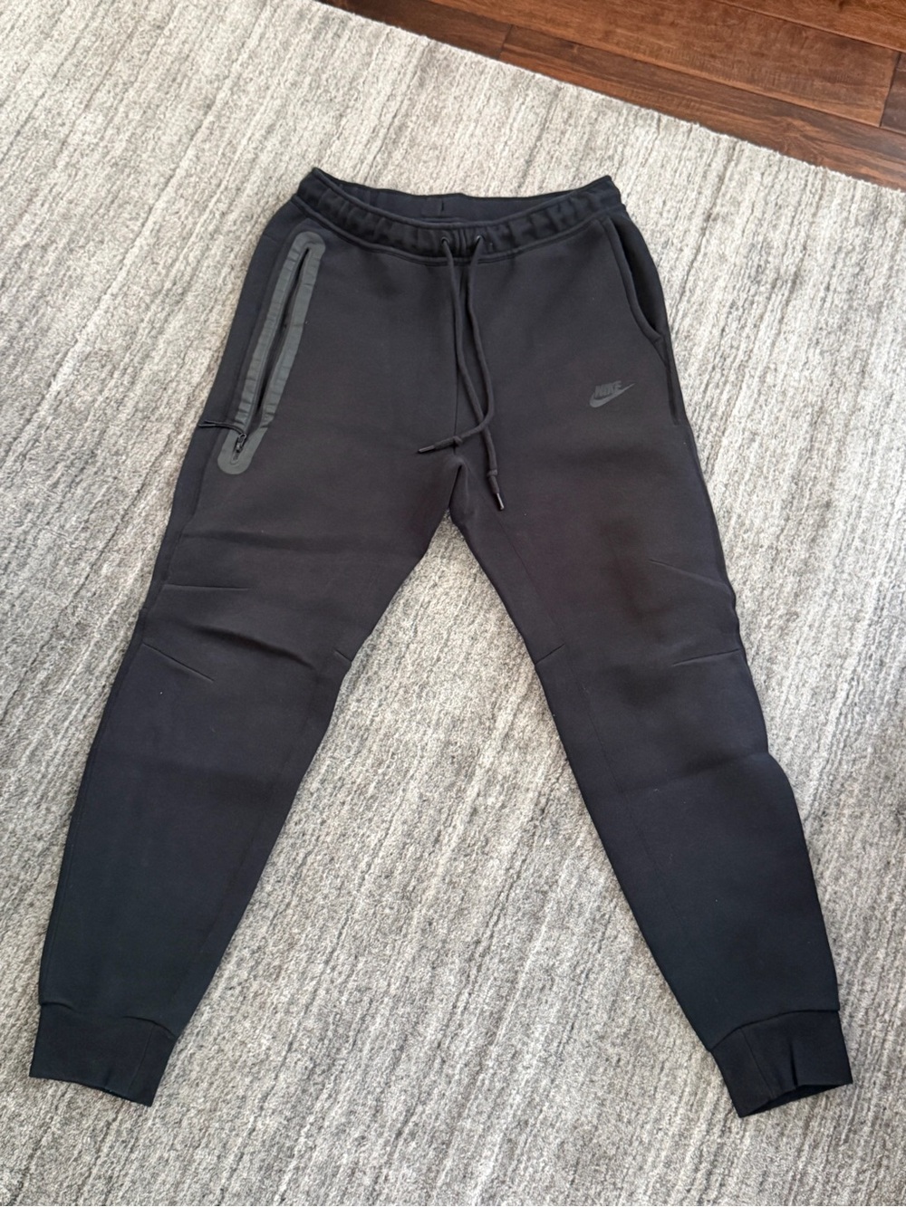 Nike tech black sweats size medium